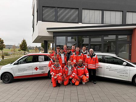 Die Werbeteams sind klar erkennbar