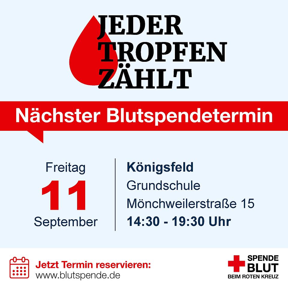 Blutspende 11.09.2026