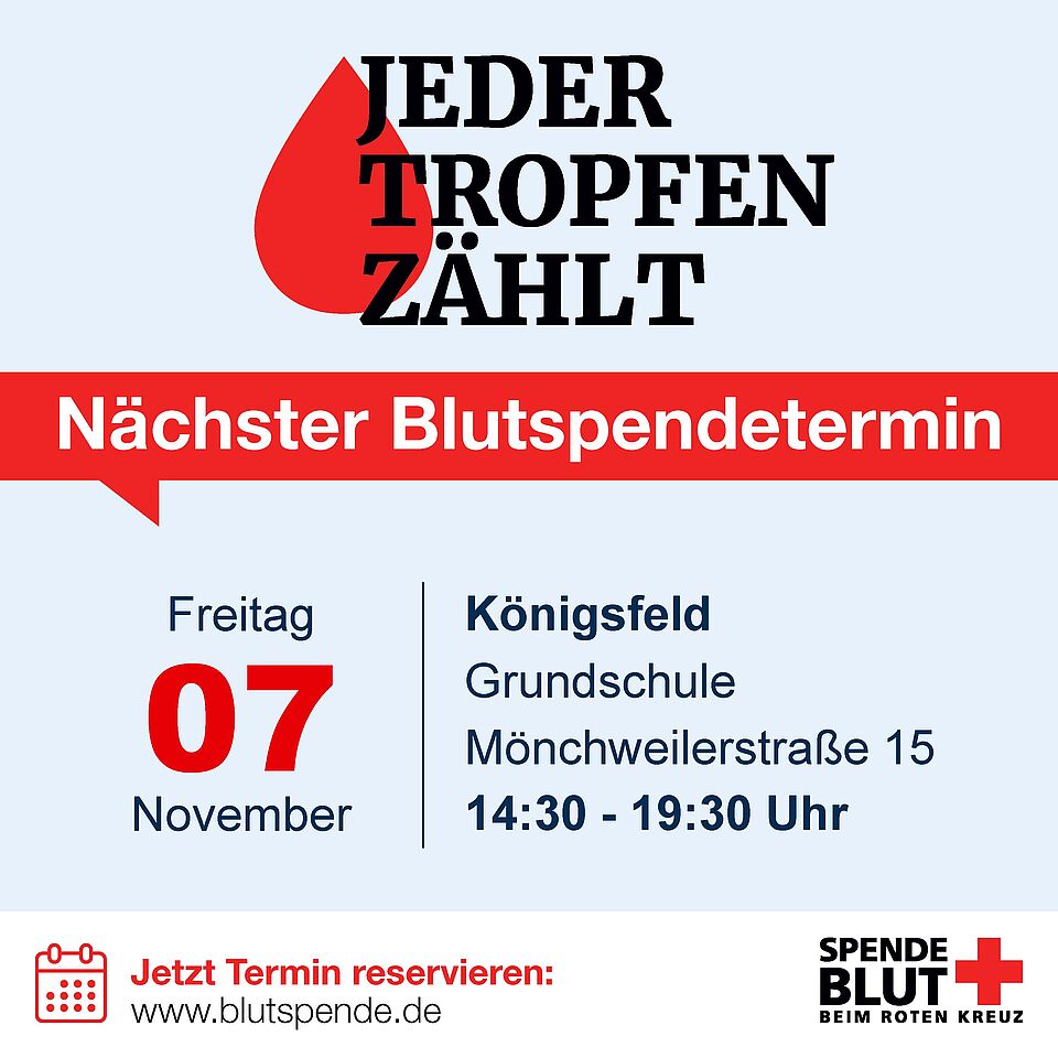 Blutspende 07. November 2025